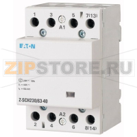 Реле установочное, 230 В, 63 А :1 шт. Z-SCH230/63-20