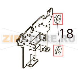 Shaft holder RNR-1760X2ZZ Toshiba TEC B-SX5T-TS22-QM-R Shaft holder RNR-1760X2ZZ Toshiba TEC B-SX5T-TS22-QM-RЗапчасть на деталировке под номером: 18