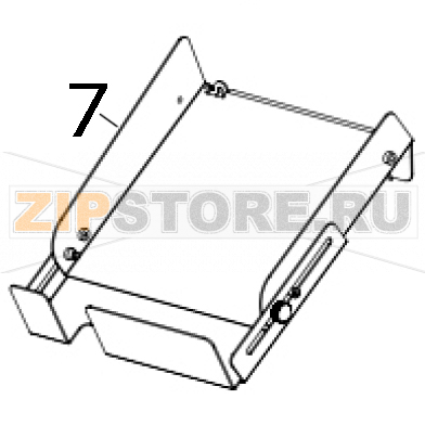 Advanced cutter tray (for heavy duty and care label cutter only) TSC MH241 Advanced cutter tray (for heavy duty and care label cutter only) TSC MH241Запчасть на деталировке под номером: 7