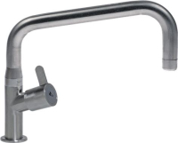MIXER TAP 1-HOLE ST./STEEL