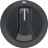 KNOB BLACK ø 52 mm