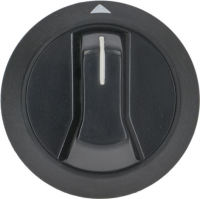 KNOB BLACK ø 52 mm