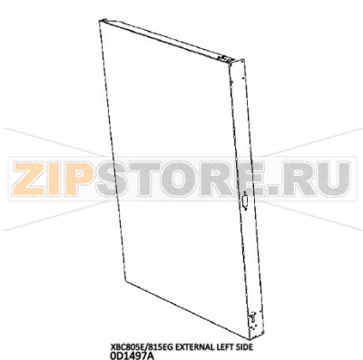 External left side Unox XBC 805E External left side Unox XBC 805EЗапчасть на деталировке под номером: 80Название запчасти на английском языке: External left side Unox XBC 805E