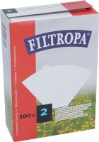FILTROPA BLEACHED PAPER FILTERS 2 100