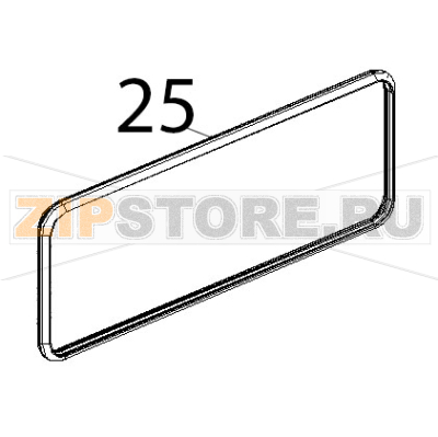 Guarnizione porta profilo 248 linemiss-XCH030 Unox XF 183 Guarnizione porta profilo 248 linemiss-XCH030 Unox XF 183Запчасть на деталировке под номером: 25