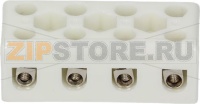 ЧЕТЫРЕХПОЛЮСНАЯ КЕРАМИЧЕСКАЯ КЛЕММНАЯ КОЛОДКА