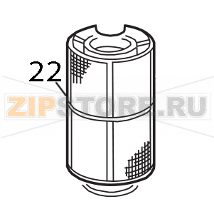 Filtro per pompa di scarico Elettrobar E51 Filtro per pompa di scarico Elettrobar E51Запчасть на деталировке под номером: 22