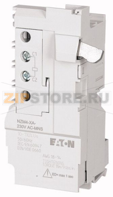 Расцепитель независимый, 230 В АС, NZM4 Eaton NZM4-XA-230AC-MNS 