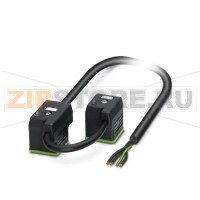 Кабель для датчика / исполнительного элемента Phoenix Contact SAC-M12MS/A-L-S/0,2PUR/A-L-S