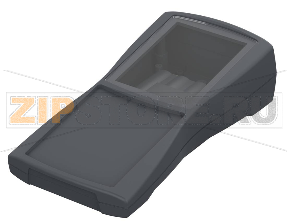 Корпус ручной с отсеком для 4 батареек типа АА, 184.3x93x35.4 мм, IP 40 (IP 65) Bopla BS 703 DIS-7024 