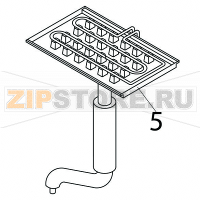 Испаритель 18 г. (стандартный) Brema CB 246 Испаритель 18 г. (стандартный) для&nbsp;льдогенератора Brema CB 246Запчасть на деталировке под номером: 5Название запчасти Brema на английском языке: Evaporator 18g. (standard) CB 246.