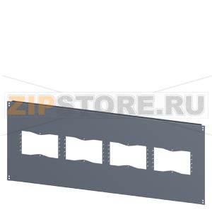 SIVACON, base, with cutouts for flanges, IPXX, T: 600 mm, W: 1200 mm, zinc-plated Siemens 8MF1026-2UB52-0 