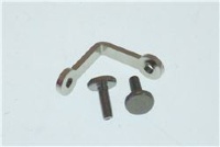 Halter fuer Glasscheibe doppelt