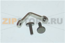 Halter fuer Glasscheibe doppelt 