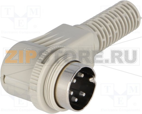 Разъем DIN 4 A, 5 контактов Hirschmann MAWI 5100 