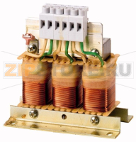Дроссель сетевой, 3p, 25A, 1.18 мГн, 550 В, 50/60 Гц Eaton DX-LN3-025
