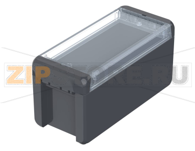 Корпус, 191x80x90 мм, поликарбонат UL 94 V0, прозрачная крышка Bopla B 180809 PC-V0-G 7024 