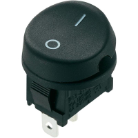 Переключатель клавишный 250 В/AC, 10 А, 1 x выкл/вкл, 1 шт SCI R13-211A-02
