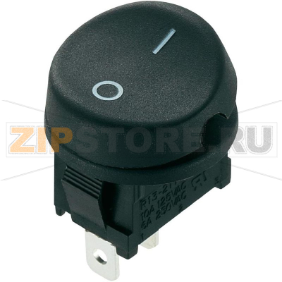 Переключатель клавишный 250 В/AC, 10 А, 1 x выкл/вкл, 1 шт SCI R13-211A-02 
