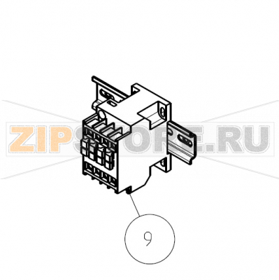 Contattore A16-30-01 Imesa ES 10                                  Contattore A16-30-01 Imesa ES 10Запчасть на сборочном чертеже под номером: 9Название запчасти на итальянском языке: Contattore A16-30-01 Imesa ES 10