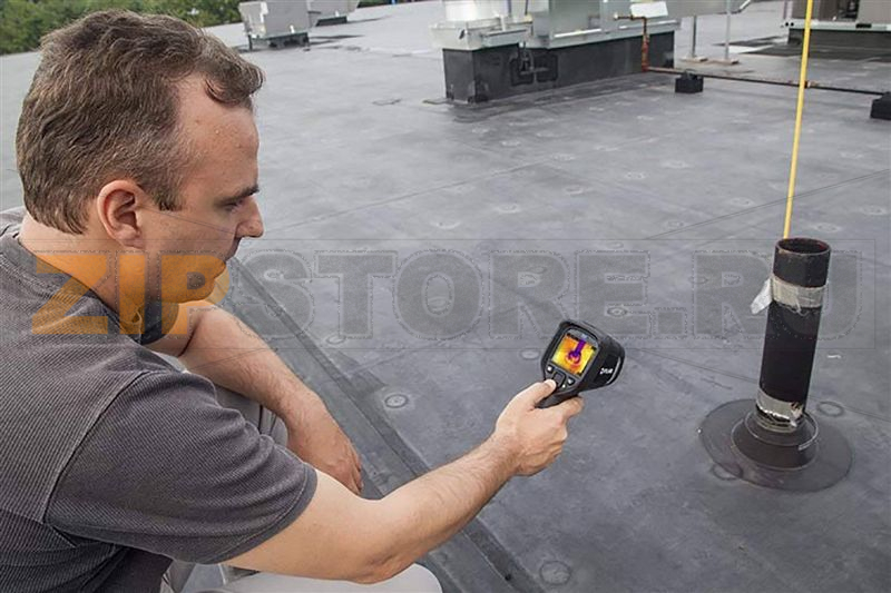 Тепловизор, от -20 до 400°C, 160x120 пикселей, 9 Гц, MSX, Wi-Fi FLIR E5xt 