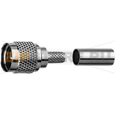 Разъем UHF, мини, 50 Ом, 1 шт Telegärtner J01045F0000 