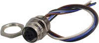 Разъем круглый, 4 контакта Hirschmann EF12M4FIX AU