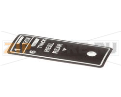 LABEL, CAM (HEEL) 