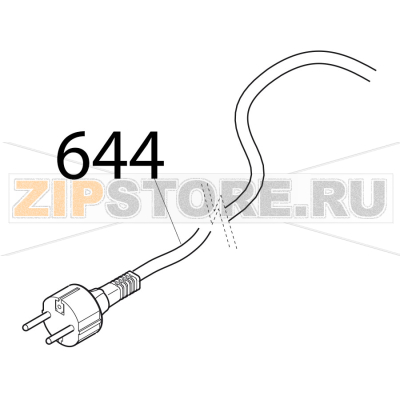 Cavo alim. comp. USA 110/60 UN Sirman Mirra 300 Cavo alim. comp. USA 110/60 UN Sirman Mirra 300Запчасть на деталировке под номером: 644
