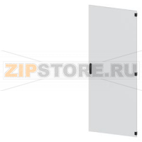 SIVACON, door, right, IP55, H: 2200 mm, W: 800 mm, RAL 7035, Protection class 1 Siemens 8MF1280-2UT14-0BA2