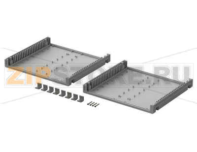 Корпус закрытый, 290.9x258.9x62.2 мм U 6 HP 9 Bopla UM 62609 