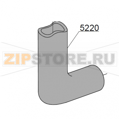 Tubo mandata superiore DIHR GS 50 Tubo mandata superiore DIHR GS 50Запчасть на деталировке под номером: 5220Название запчасти на итальянском языке: Tubo mandata superiore DIHR GS 50