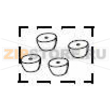 Ножки принтера Zebra ZT620 Ножки принтера Zebra ZT620Запчасть на сборочном чертеже под номером: 5Количество запчастей в устройстве: 12Название запчасти Zebra на английском языке: Feet for the Printer