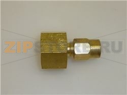 RACCORDO OTTONE 3/8 - ø 6 mm CON OGIVA 