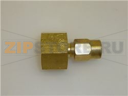 RACCORDO OTTONE 3/8 - ø 6 mm CON OGIVA 
