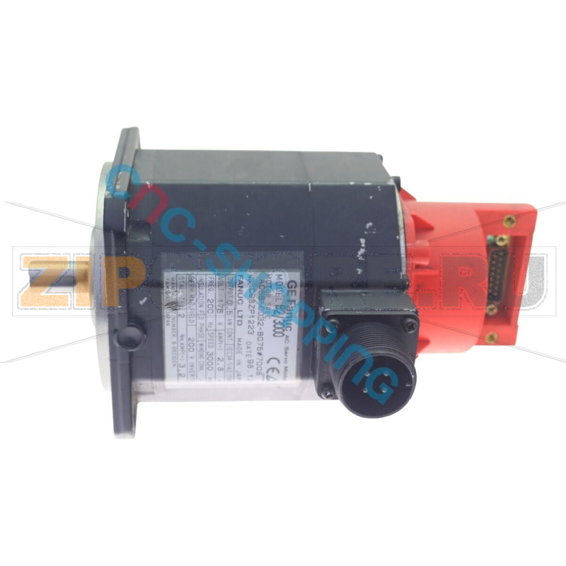 Серводвигатель с прямым валом со шпонкой Fanuc A06B-0032-B075#7008 