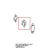 Left door spring latch Unox XVC 505
