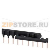 МОДУЛЬ ЭЛЕКТРИЧЕСКОГО ПОДКЛЮЧЕНИЯ ВЕРХНИЙ ДЛЯ КОНТАКТОРНОЙ СБОРКИ S00 (БЕЗ ПРОСТРАНСТВА МЕЖДУ КОНТАКТОРАМИ) Siemens 3RA2913-3DA1