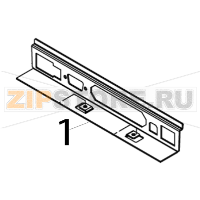 Interface bracket TSC TTP-244CE Interface bracket TSC TTP-244CEЗапчасть на деталировке под номером: 1