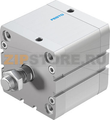Пневмоцилиндр компактный Festo ADN-80-40-A-P-A 
