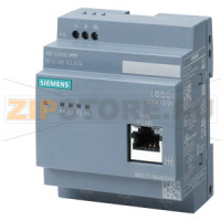Компактный коммуникационный модуль LOGO! CSM12/24 до 3 доп пользователей в IND. ETHERNET с 10 / 100 Мбит / с 1X порт для диагностики ИП 12/24 В Siemens 6GK7177-1MA20-0AA0