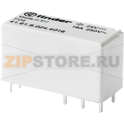 Реле электромагнитное 12 V (DC), 16 A Finder 41.61.6.012.4016 