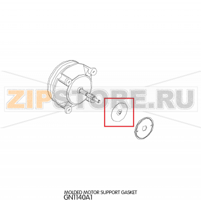 Molded motor support gasket Unox XVC 105 Molded motor support gasket Unox XVC 105Запчасть на деталировке под номером: 26Название запчасти на английском языке: Molded motor support gasket Unox XVC 105