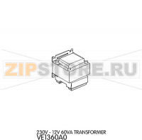 230V - 12V 60VA Transformer Unox XVC 105