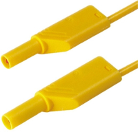 Провод тестовый 0.5 м, 16 A, 1000 В/AC/DC, желтый Hirschmann 934068103