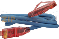 Hyperline PC-LPM-UTP-RJ45-RJ45-C5e-2M-LSZH-BL Патч-корд U/UTP, Cat.5e, LSZH, 2 м, синий