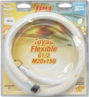 TUYAU GAZ BUTANE 1,25M EMBOUT MEC.10ANS
