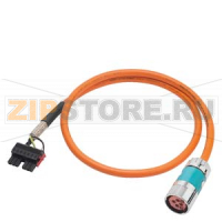 Силовой кабель предварительно собранный Siemens 6FX80.2-5CS36-....