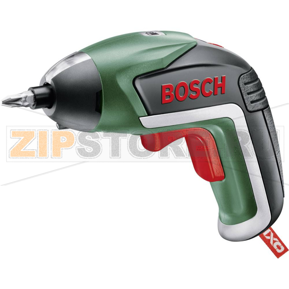 Отвертка аккумуляторная 3.6 В, 1.5 Ач, Li-Ion, аккумулятор, принадлежности Bosch IXO V 