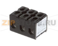 MORSETTIERA, 3 POLI, 85 A, 600 VOLT